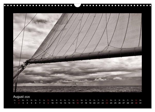 Produktbild: Segelschiffe auf der Ostsee (Wandkalender 2026 DIN A3 quer), CALVENDO Monatskalender