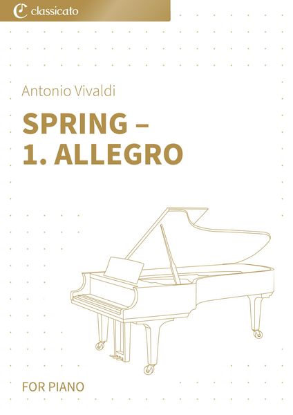 Produktbild: Spring- 1.Allegro : For Piano