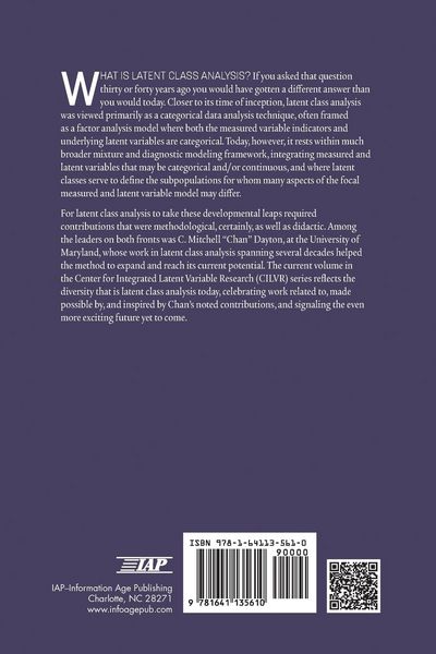Produktbild: Advances in Latent Class Analysis