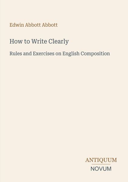 Produktbild: How to Write Clearly
