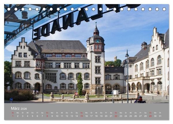 Produktbild: Jena in Th&uuml;ringen (Tischkalender 2026 DIN A5 quer), CALVENDO Monatskalender