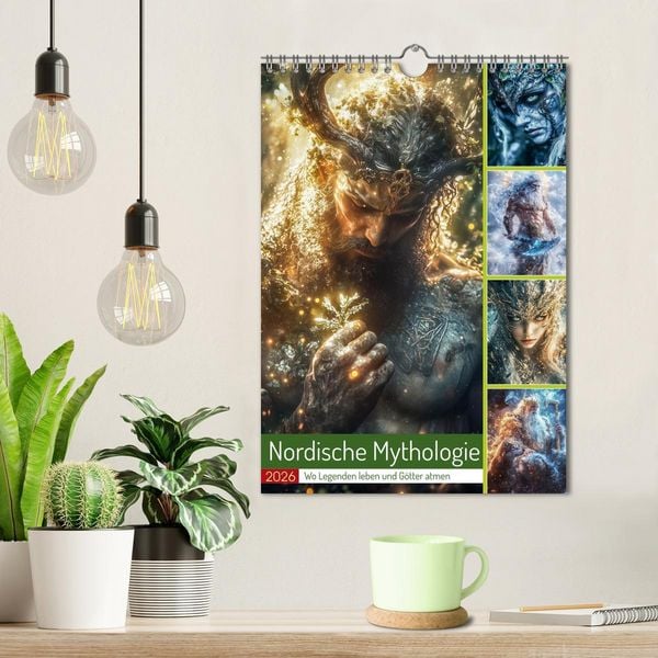 Produktbild: Nordische Mythologie (Wandkalender 2026 DIN A4 hoch), CALVENDO Monatskalender