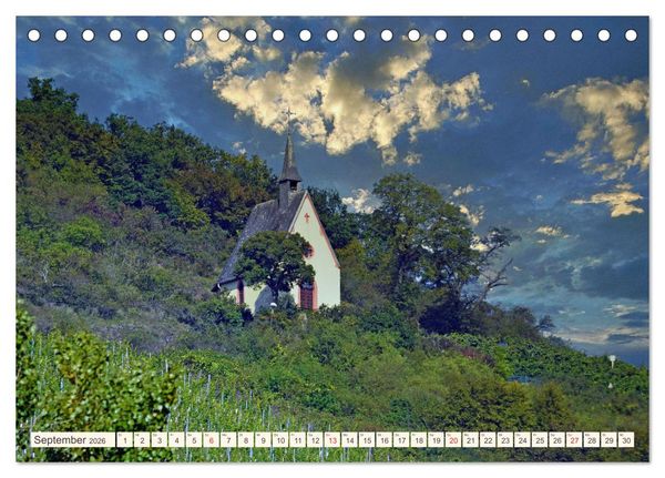 Produktbild: Ausflug an die Mosel (Tischkalender 2026 DIN A5 quer), CALVENDO Monatskalender