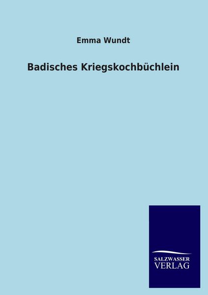 Produktbild: Badisches Kriegskochb&uuml;chlein