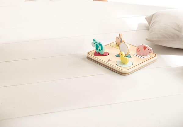 Produktbild: Hape - Tierger&auml;uschepuzzle Tom