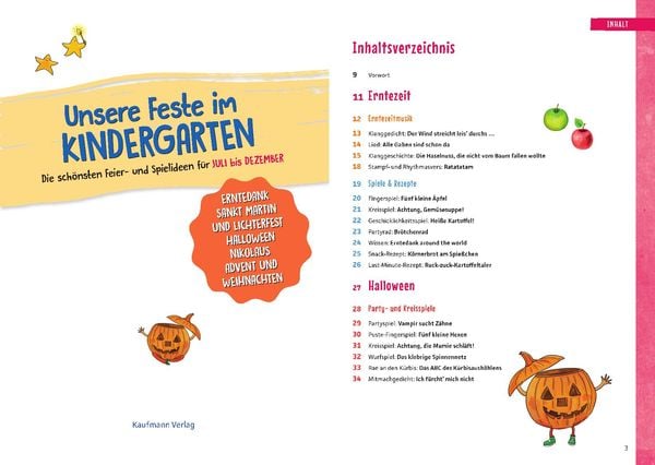 Produktbild: Unsere Feste im Kindergarten - Die sch&ouml;nsten Feier- und Spielideen f&uuml;r Juli bis Dezember
