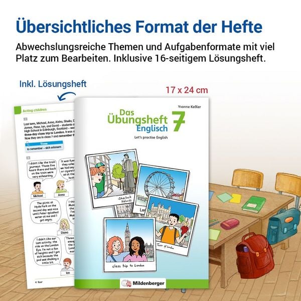Produktbild: Das &Uuml;bungsheft Englisch 7