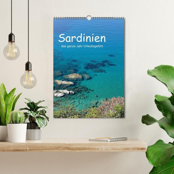 Produktbild: Sardinien - das ganze Jahr Urlaubsgef&uuml;hl (Wandkalender 2026 DIN A3 hoch), CALVENDO Monatskalender