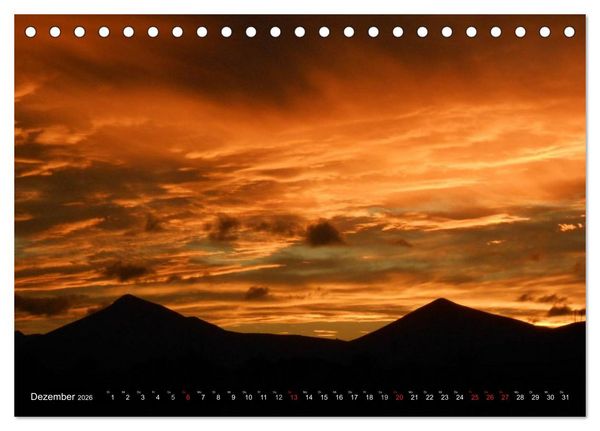 Produktbild: Lanzarote - Kanarische Inseln (Tischkalender 2026 DIN A5 quer), CALVENDO Monatskalender