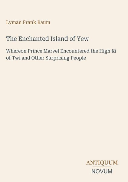 Produktbild: The Enchanted Island of Yew