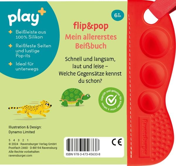 Produktbild: Play+ flip&pop Erste Gegens&auml;tze - ab 6 Monate