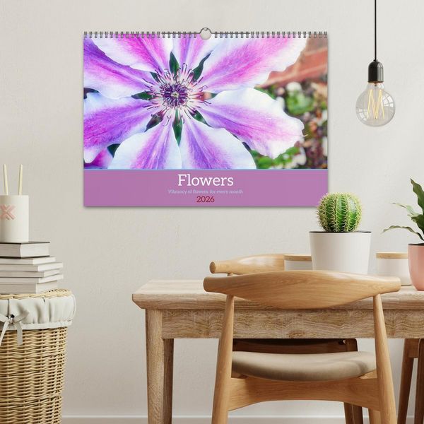 Produktbild: Vibrancy of flowers (Wall Calendar 2026 DIN A3 landscape), CALVENDO 12 Month Wall Calendar