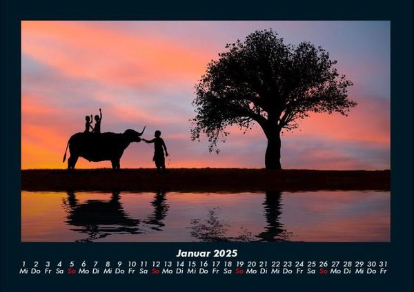 Produktbild: Sonnenunterg&auml;nge 2025 Fotokalender DIN A4