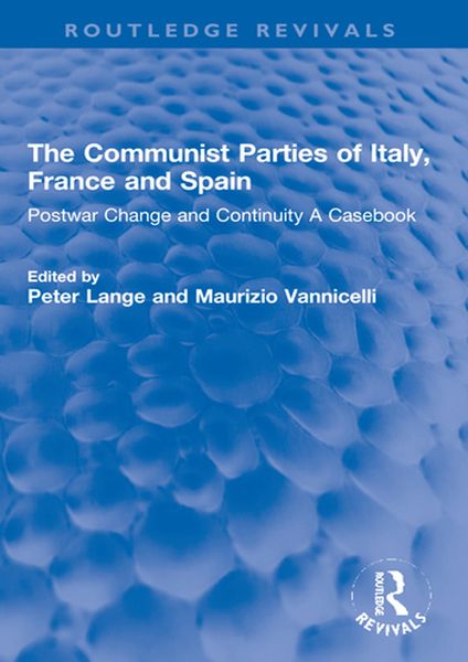 Produktbild: The Communist Parties of Italy, France and Spain