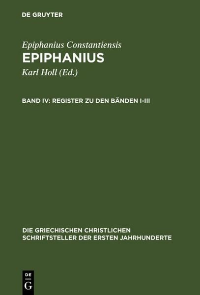 Produktbild: Register zu den B&auml;nden I-III