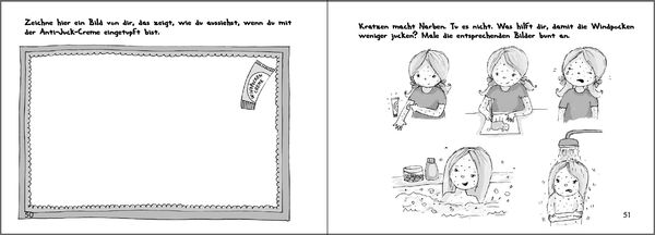 Produktbild: Wilma und die Windpocken - Das Bilder-Erz&auml;hlbuch f&uuml;r Kinder, die Windpocken haben oder mehr dar&uuml;ber wissen wollen