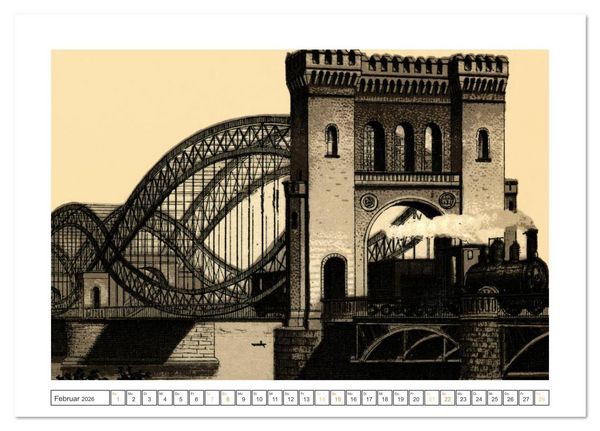 Produktbild: Hamburg: Die Hafenstadt auf historischen Stichen (Tischkalender 2026 DIN A5 quer), CALVENDO Monatskalender