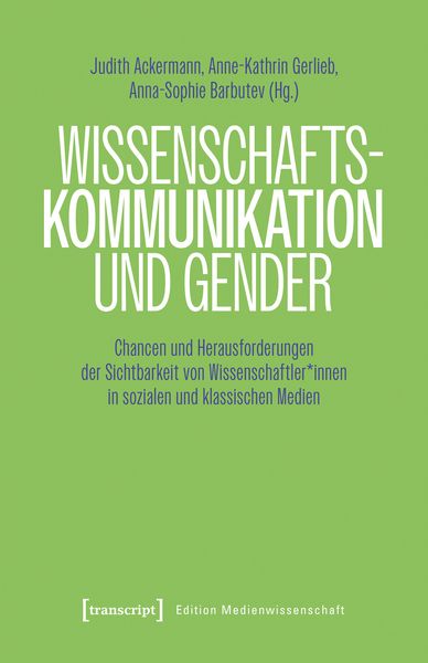Produktbild: Wissenschaftskommunikation und Gender