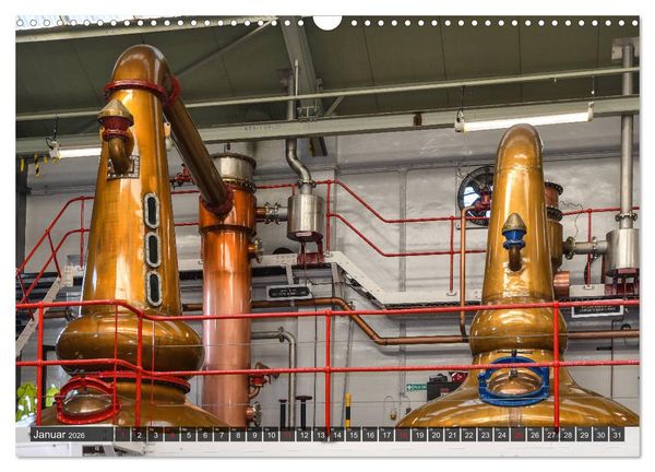 Produktbild: Whisky Distillery - Schottische Brennereien (Wandkalender 2026 DIN A3 quer), CALVENDO Monatskalender