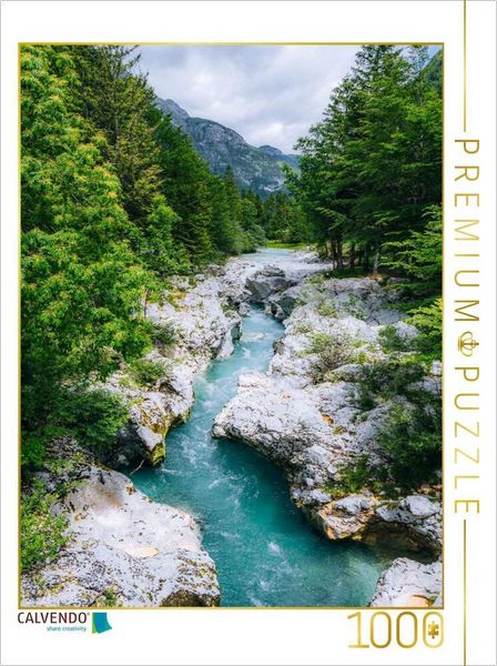 Produktbild: CALVENDO Puzzle Soca Tal | 1000 Teile Lege-Gr&ouml;&szlig;e 64x48cm Foto-Puzzle f&uuml;r gl&uuml;ckliche Stunden