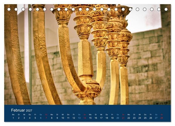 Produktbild: Geliebtes Jerusalem (Tischkalender 2027 DIN A5 quer), CALVENDO Monatskalender