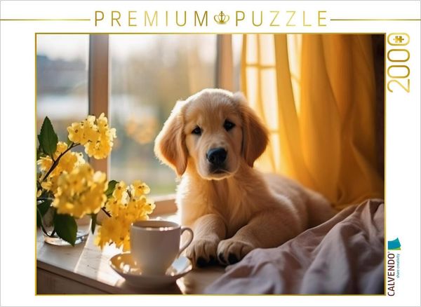 CALVENDO Puzzle Himmlische Kaffee-Symphonie | 2000 Teile Lege-Größe 90x67cm Foto-Puzzle für glückliche Stunden