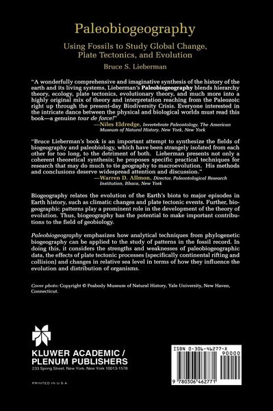 Produktbild: Paleobiogeography