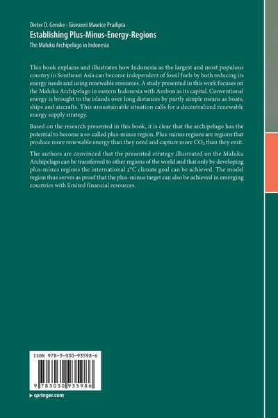 Produktbild: Establishing Plus-Minus-Energy-Regions