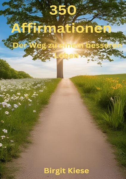 350 Affirmationen - Der Weg zu einem besseren Leben, Taschenbuch von Birgit Kiese, Epubli, 9783819050404