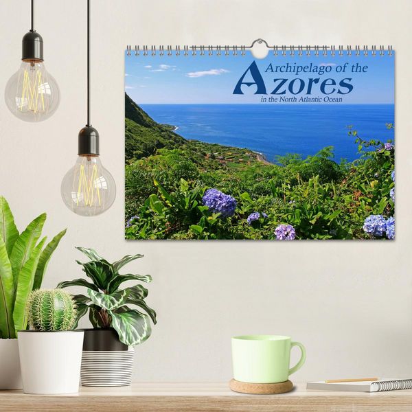 Produktbild: Archipelago of the Azores in the North Atlantic Ocean (Wall Calendar 2026 DIN A4 landscape), CALVENDO 12 Month Wall Calendar