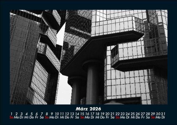Produktbild: Architektur 2026 Fotokalender DIN A5