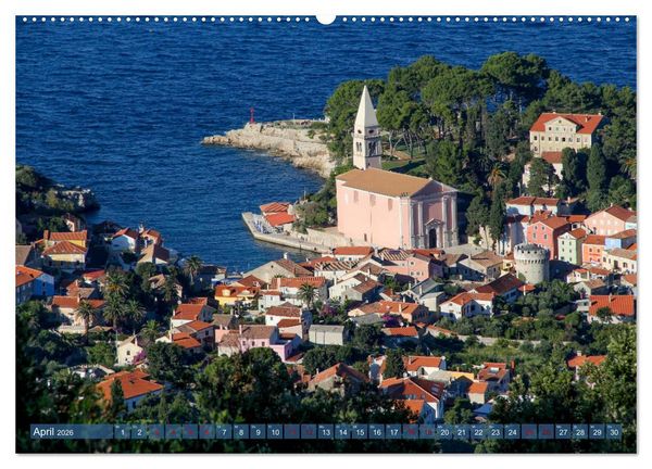 Produktbild: Inselwelt Cres & Losinj (hochwertiger Premium Wandkalender 2026 DIN A2 quer), Kunstdruck in Hochglanz