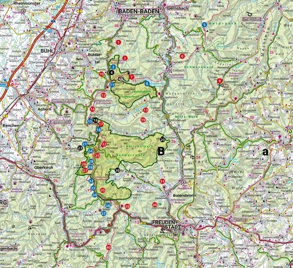 Produktbild: ROTHER Wanderbuch Nationalpark Schwarzwald