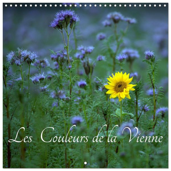 Les couleurs de la Vienne (Calendrier mural carré 2026 30x30 cm) Calendrier double avec une page pour vos prises de notes