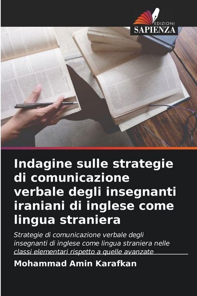 Produktbild: Indagine sulle strategie di comunicazione verbale degli insegnanti iraniani di inglese come lingua straniera