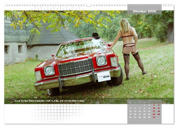 Produktbild: US-Car Classic's (Wandkalender 2026 DIN A2 quer), CALVENDO Monatskalender