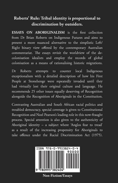 Produktbild: Essays on Aboriginalism