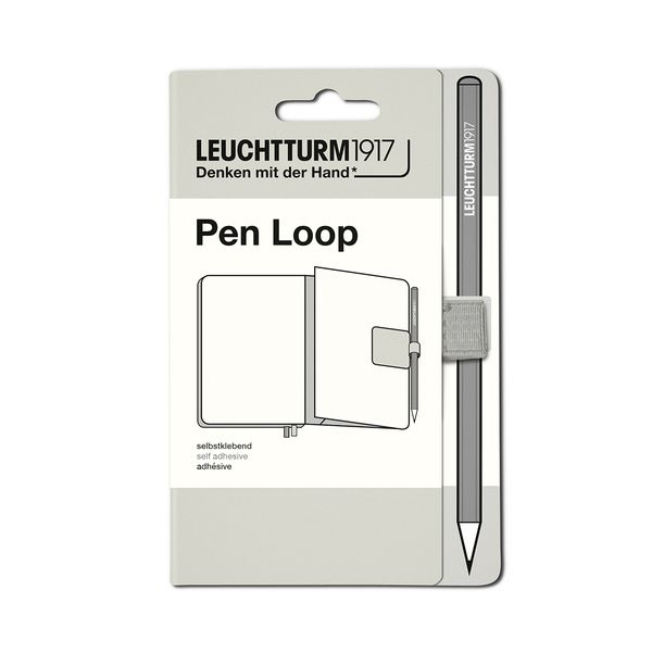 Produktbild: LEUCHTTURM1917 Pen Loop (Stiftschlaufe), Light Grey