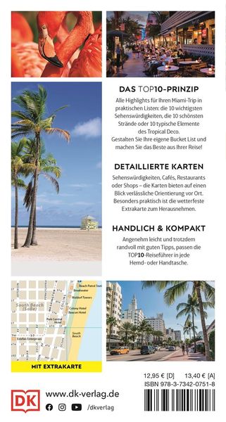Produktbild: TOP10 Reisef&uuml;hrer Miami & Keys