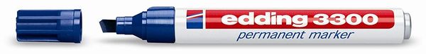Produktbild: edding 3300 Permanentmarker, 10er Set Keilspitze