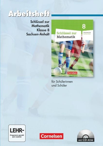 Produktbild: Schl&uuml;ssel zur Mathematik - Sekundarschule Sachsen-Anhalt - 8. Schuljahr