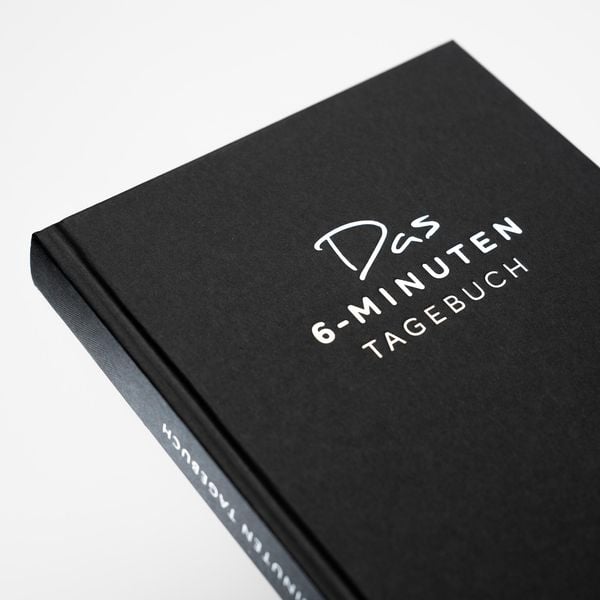 Produktbild: Das 6-Minuten-Tagebuch (schwarz)