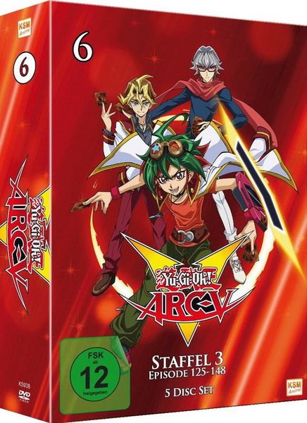 Produktbild: Yu-Gi-Oh! Arc-V - Staffel 3.2: Episode 125-148 [5 DVDs]
