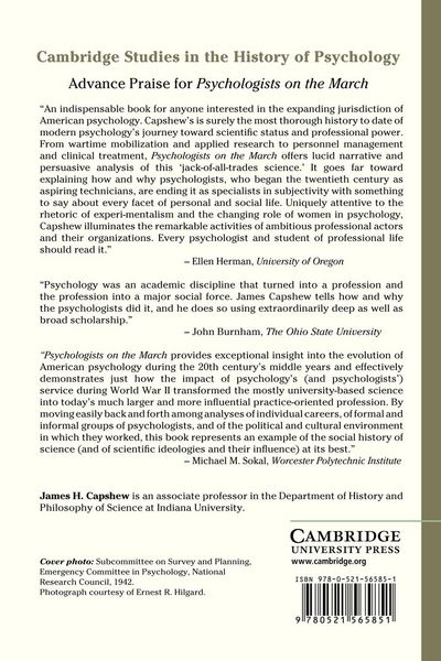 Produktbild: Psychologists on the March