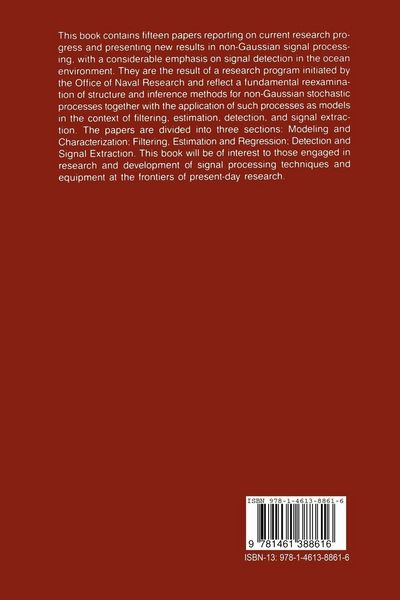 Produktbild: Topics in Non-Gaussian Signal Processing