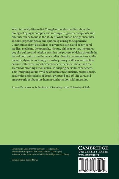 Produktbild: The Study of Dying
