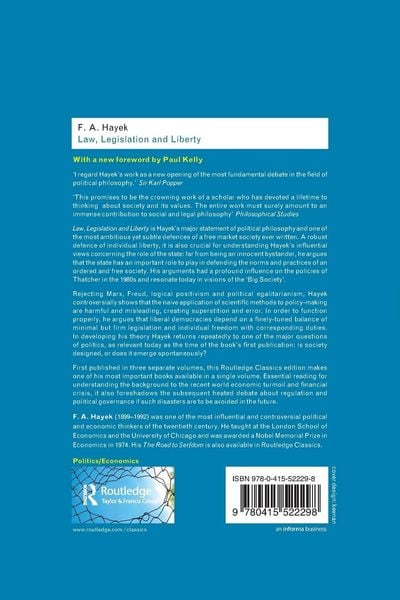 Produktbild: Law, Legislation and Liberty
