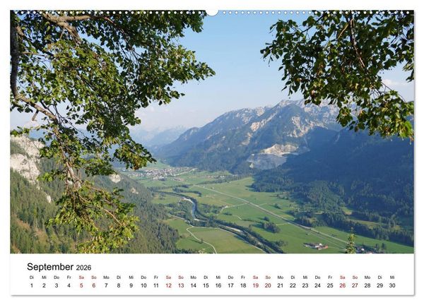 Produktbild: Wundersch&ouml;ne Landschaften in den Alpen (Wandkalender 2026 DIN A2 quer), CALVENDO Monatskalender