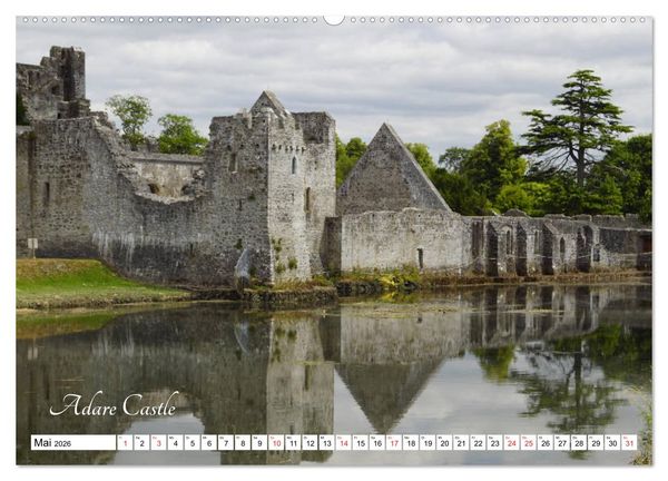 Produktbild: Irland - Abteien und Burgen (hochwertiger Premium Wandkalender 2026 DIN A2 quer), Kunstdruck in Hochglanz