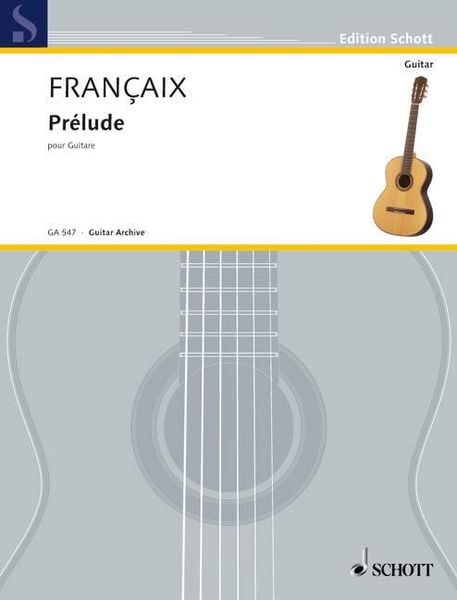 Produktbild: Fran&ccedil;aix, J: Pr&eacute;lude